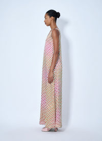 Dries Van Noten Women Draz Polka-Dot Silk Maxi Dress
