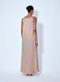 Dries Van Noten Women Draz Polka-Dot Silk Maxi Dress