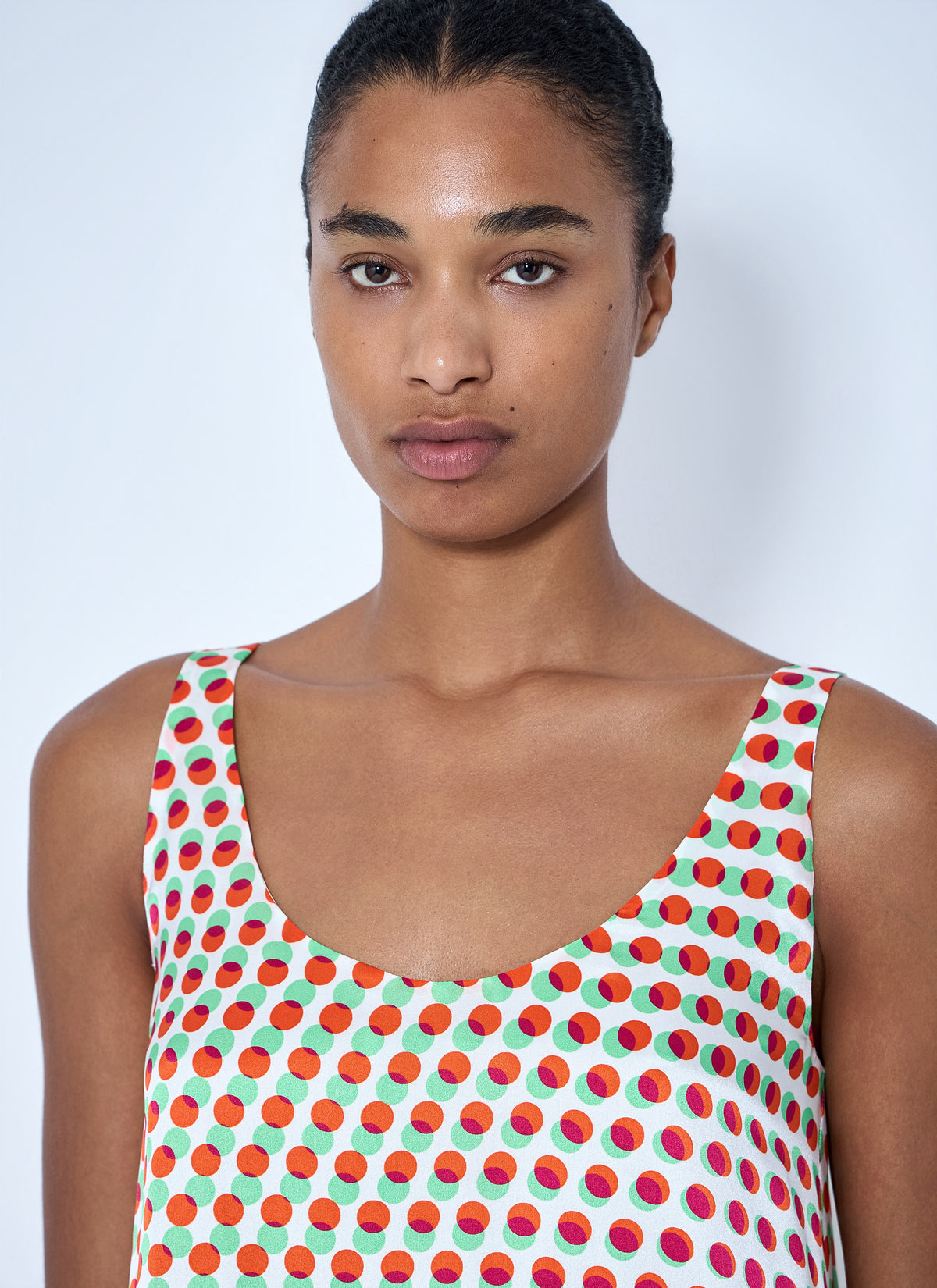 Dries Van Noten Women Draz Polka-Dot Silk Maxi Dress