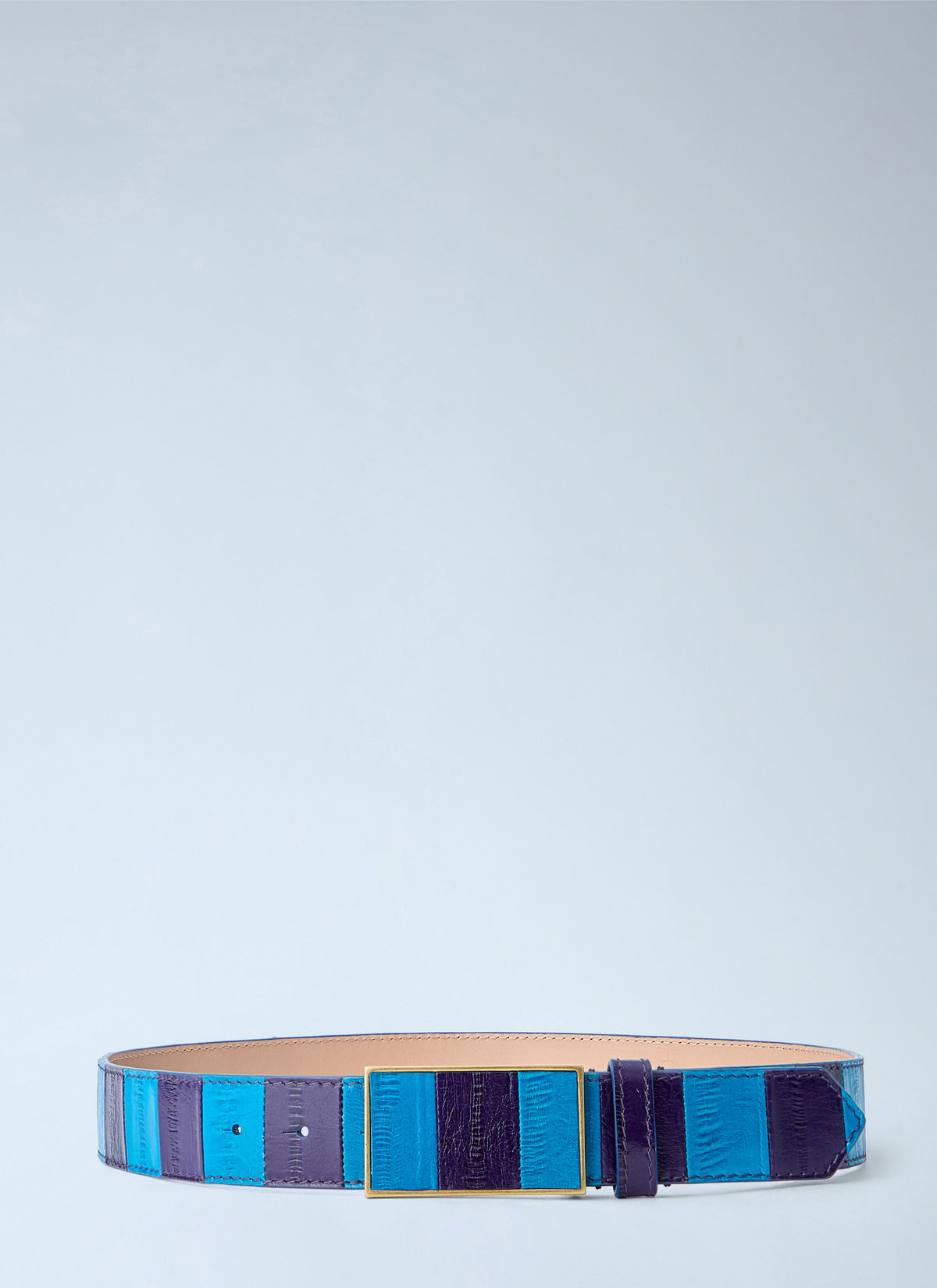 Dries Van Noten Dries Van Noten Women Striped Leather Belt
