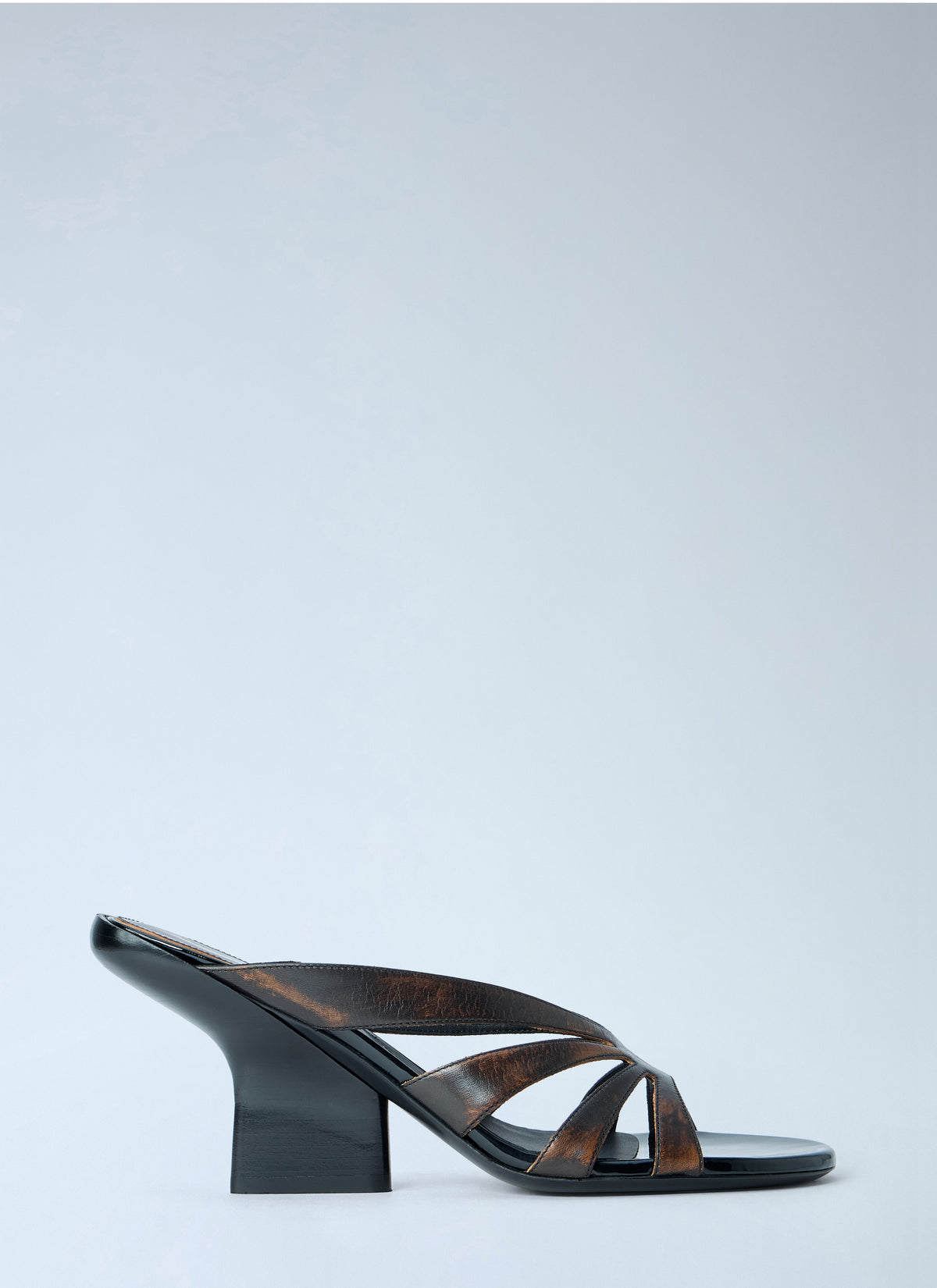 Dries Van Noten Women Strappy Block Heel Sandals