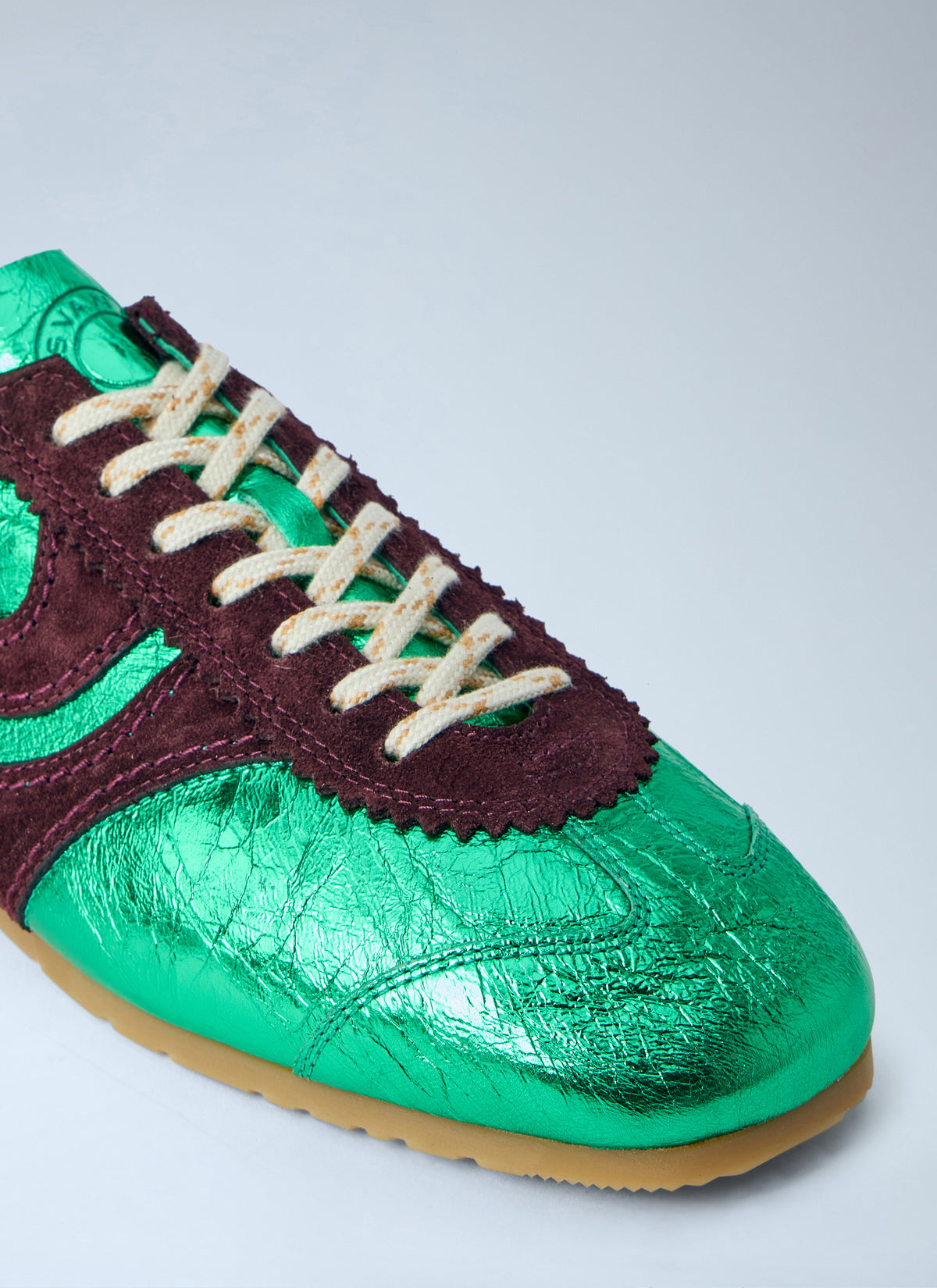 Dries Van Noten Women Metallic Panel Sneakers