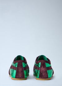 Dries Van Noten Women Metallic Panel Sneakers