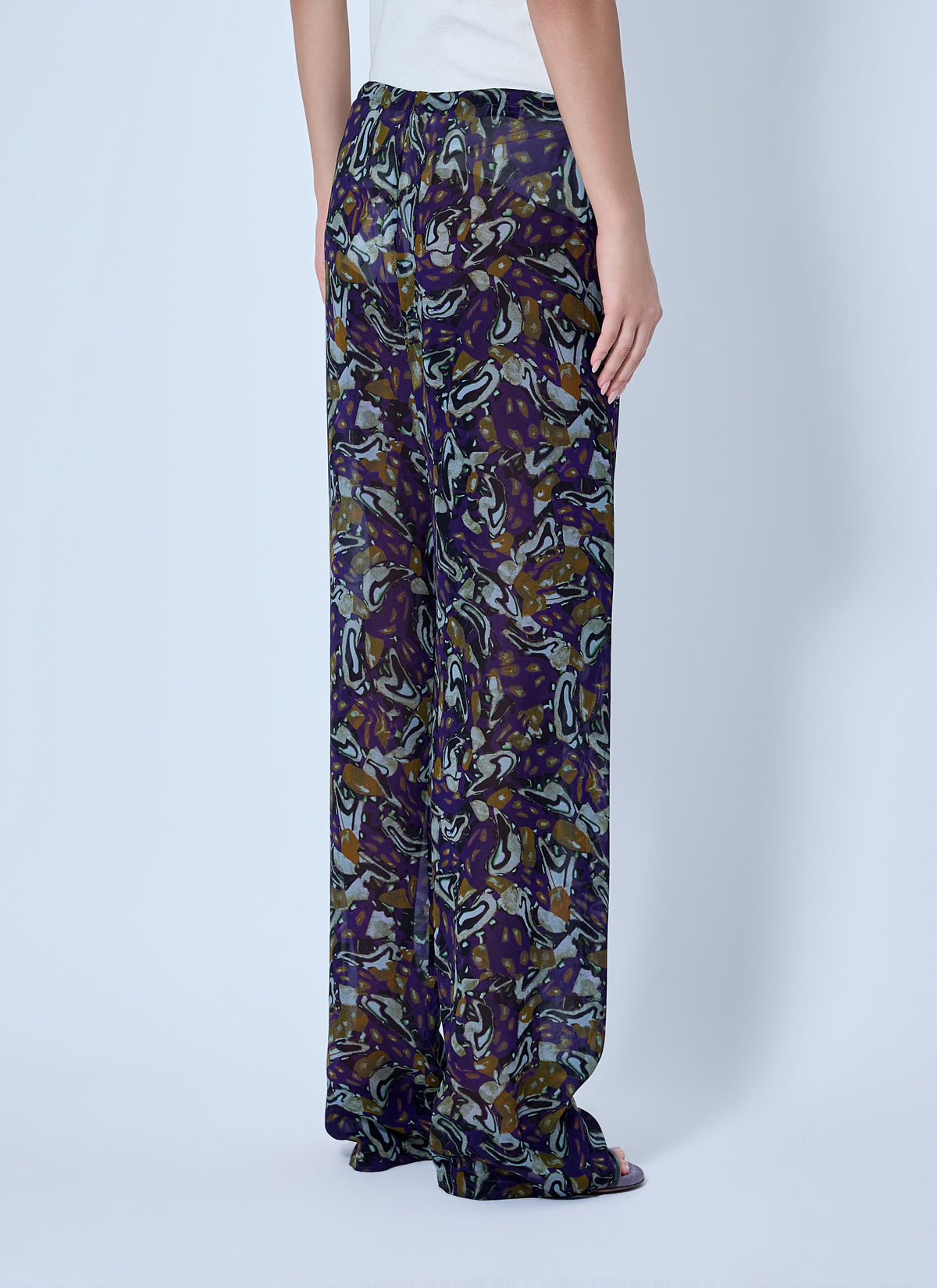 Dries Van Noten Women Pachas Printed Silk Straight Pants