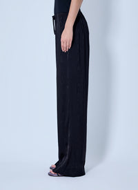 Dries Van Noten Women Puvis Wide-Leg Satin Pants