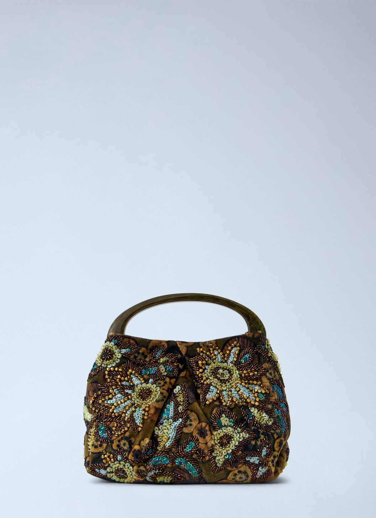 Dries Van Noten Dries Van Noten Women Crisp Metallic Crossbody Bag