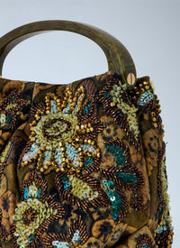 Dries Van Noten Dries Van Noten Women Crisp Metallic Crossbody Bag