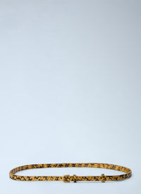 Dries Van Noten Dries Van Noten Women Patterned Leather Belt