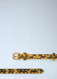 Dries Van Noten Dries Van Noten Women Patterned Leather Belt