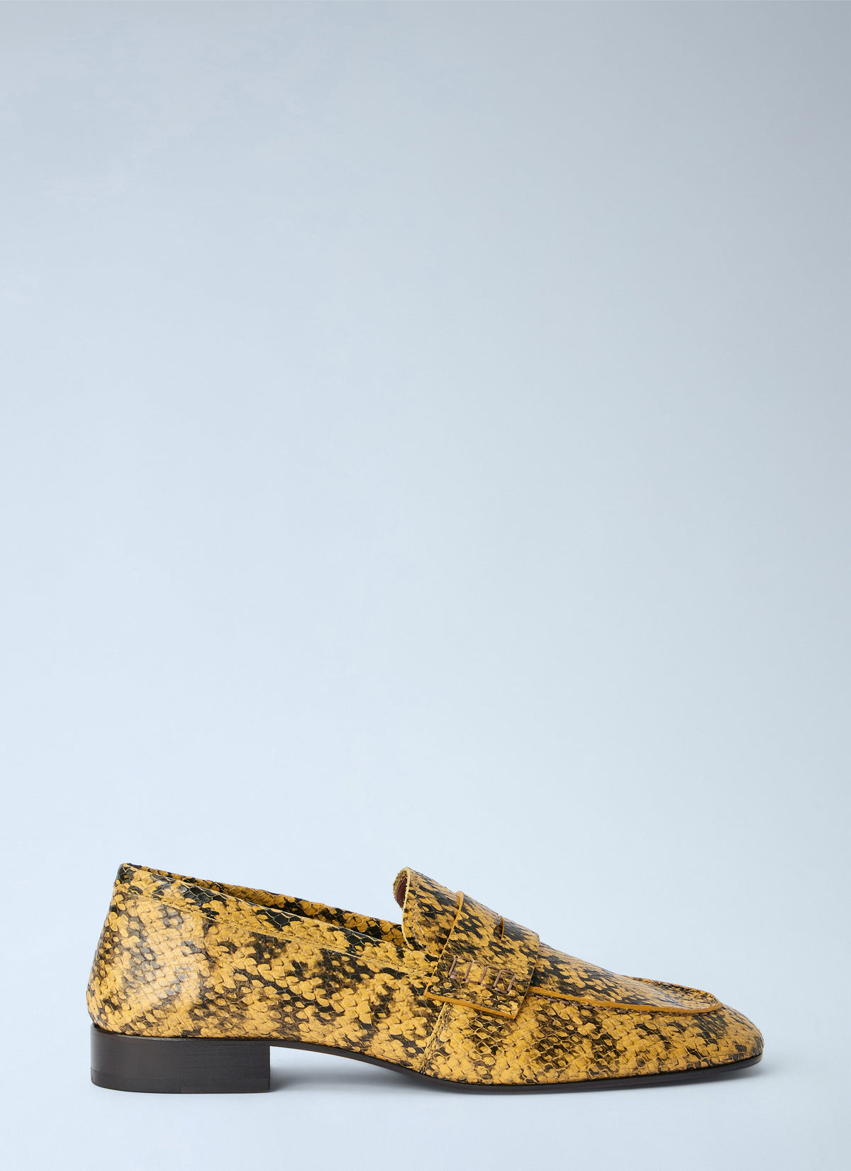Dries Van Noten Dries Van Noten Women Python-Print Leather Loafers