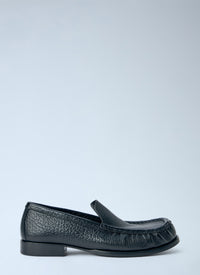 Dries Van Noten Women Textured Leather Loafers