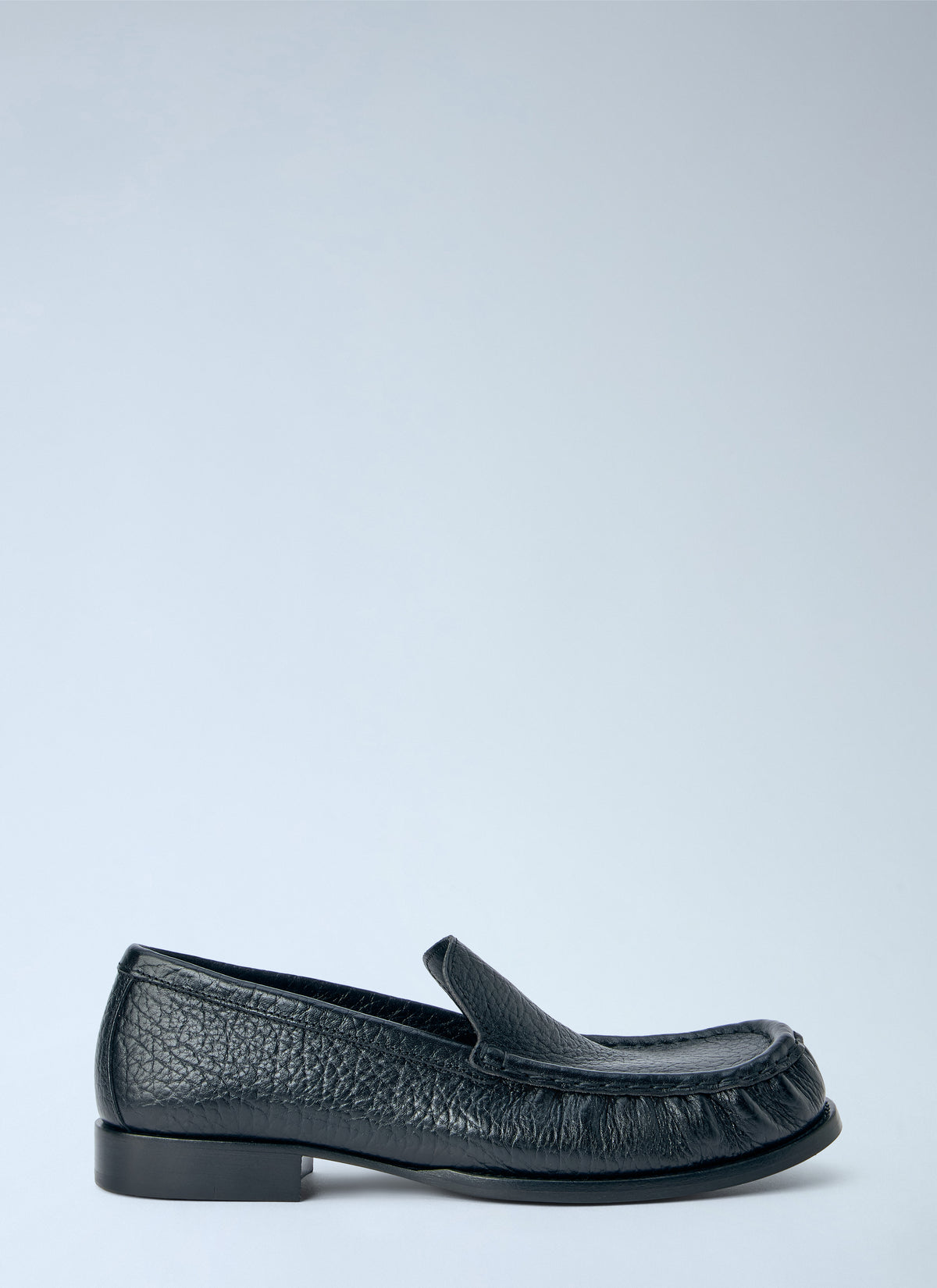 Dries Van Noten Women Textured Leather Loafers