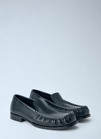 Dries Van Noten Women Textured Leather Loafers