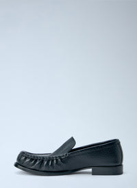 Dries Van Noten Women Textured Leather Loafers