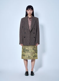 Dries Van Noten Women Double-Breasted Patterned Blazer
