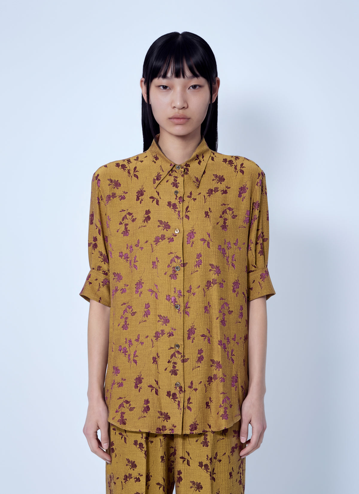 Dries Van Noten Dries Van Noten Women Floral Patterned Button-Down Shirt