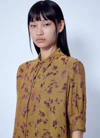 Dries Van Noten Dries Van Noten Women Floral Patterned Button-Down Shirt