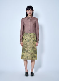 Dries Van Noten Women Calima Fitted Viscose Shirt