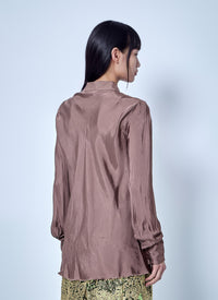 Dries Van Noten Women Calima Fitted Viscose Shirt