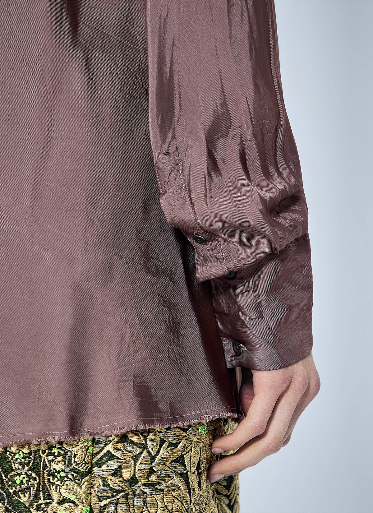 Dries Van Noten Women Calima Fitted Viscose Shirt