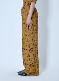 Dries Van Noten Women Floral Wide-Leg Trousers