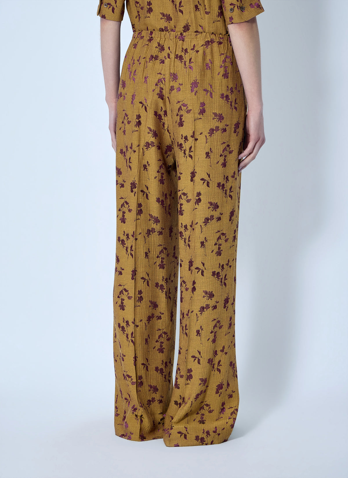 Dries Van Noten Women Floral Wide-Leg Trousers