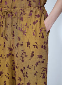 Dries Van Noten Women Floral Wide-Leg Trousers