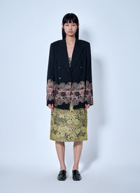 Dries Van Noten Women Embroidered Double-Breasted Blazer