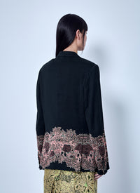 Dries Van Noten Women Embroidered Double-Breasted Blazer
