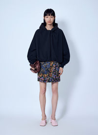 Dries Van Noten Women Relaxed Hoodie With Gathered Neckline