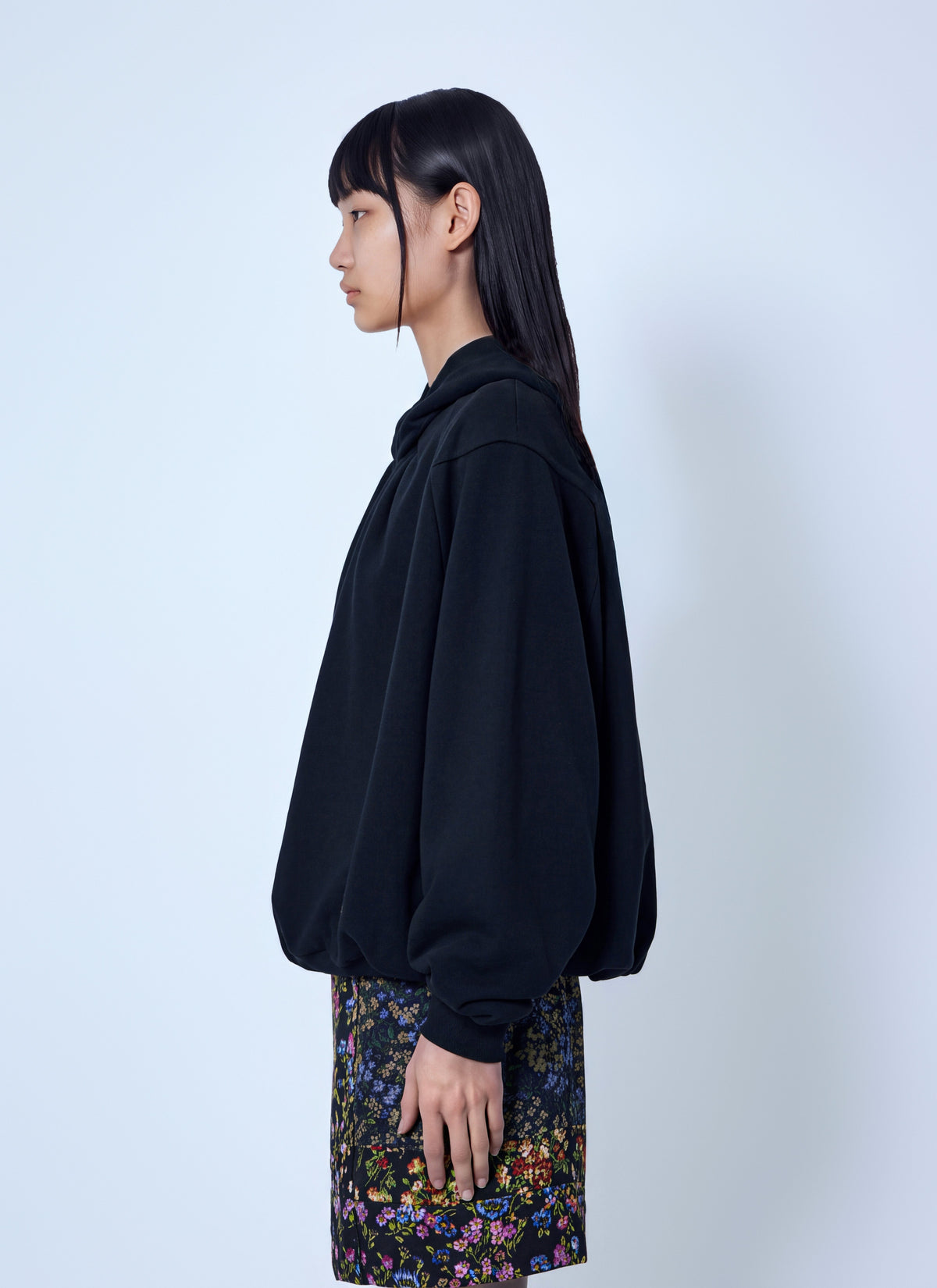 Dries Van Noten Women Relaxed Hoodie With Gathered Neckline