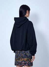 Dries Van Noten Women Relaxed Hoodie With Gathered Neckline