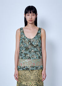Dries Van Noten Women Floral Patterned Sleeveless Top