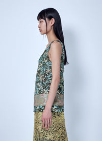 Dries Van Noten Women Floral Patterned Sleeveless Top