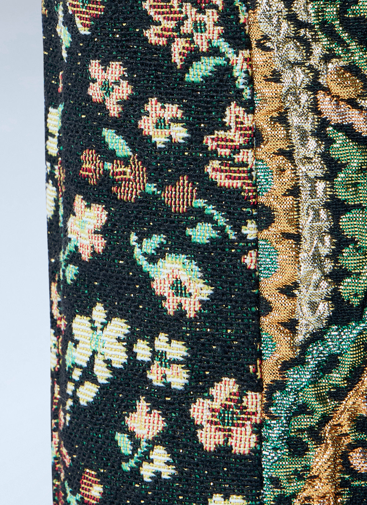 Dries Van Noten Women Micro Floral Jacquard Top-Handle Bag