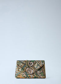 Dries Van Noten Women Embroidered Clutch Bag