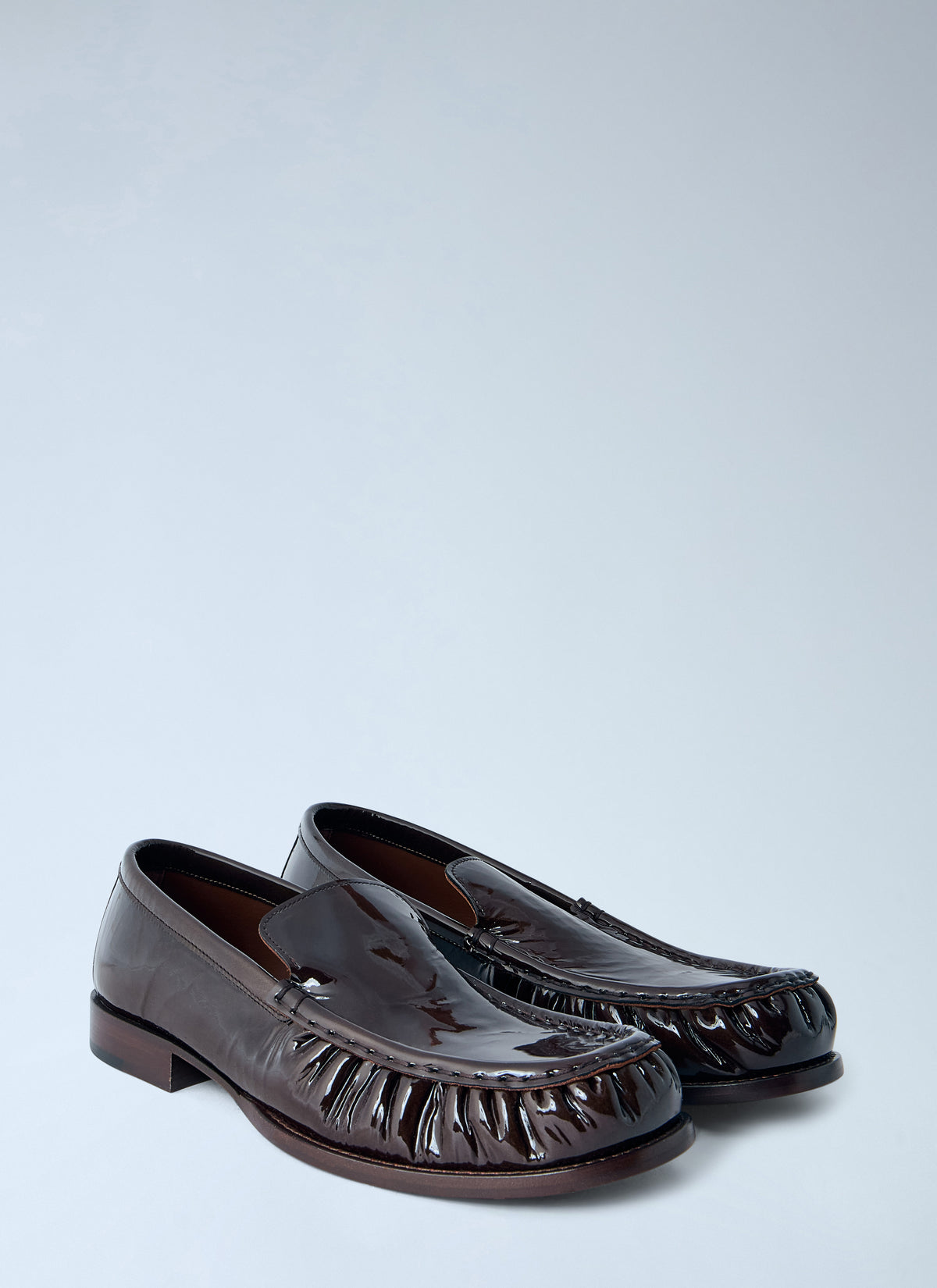 Dries Van Noten Women Patent Leather Loafers