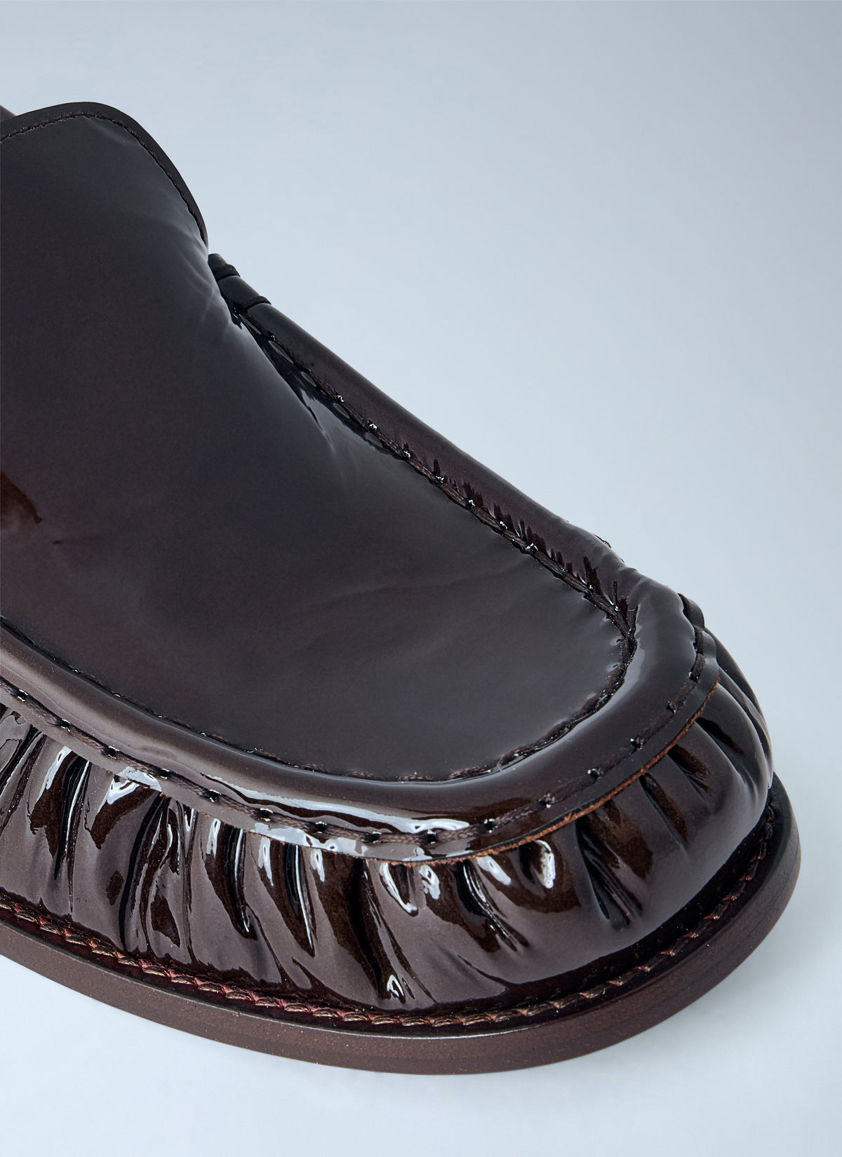 Dries Van Noten Women Patent Leather Loafers