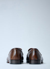 Dries Van Noten Women Pebbled Leather Loafers