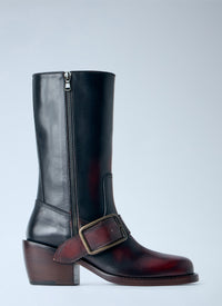 Dries Van Noten Dries Van Noten Women Leather Buckle Boots