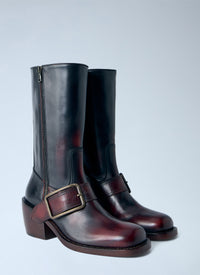 Dries Van Noten Dries Van Noten Women Leather Buckle Boots