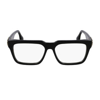 Victoria Beckham Eyeglasses Rectangle Full Rim, Black Frame and Clear Demo Lenses Lens VB2667001