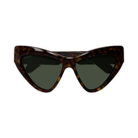 Gucci Sunglasses Cat Eye Full Rim, Black Frame and Grey Lens GG1294S001