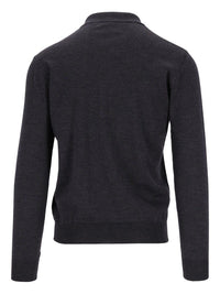 Valentino Garavani Men Wool Knit Polo Shirt