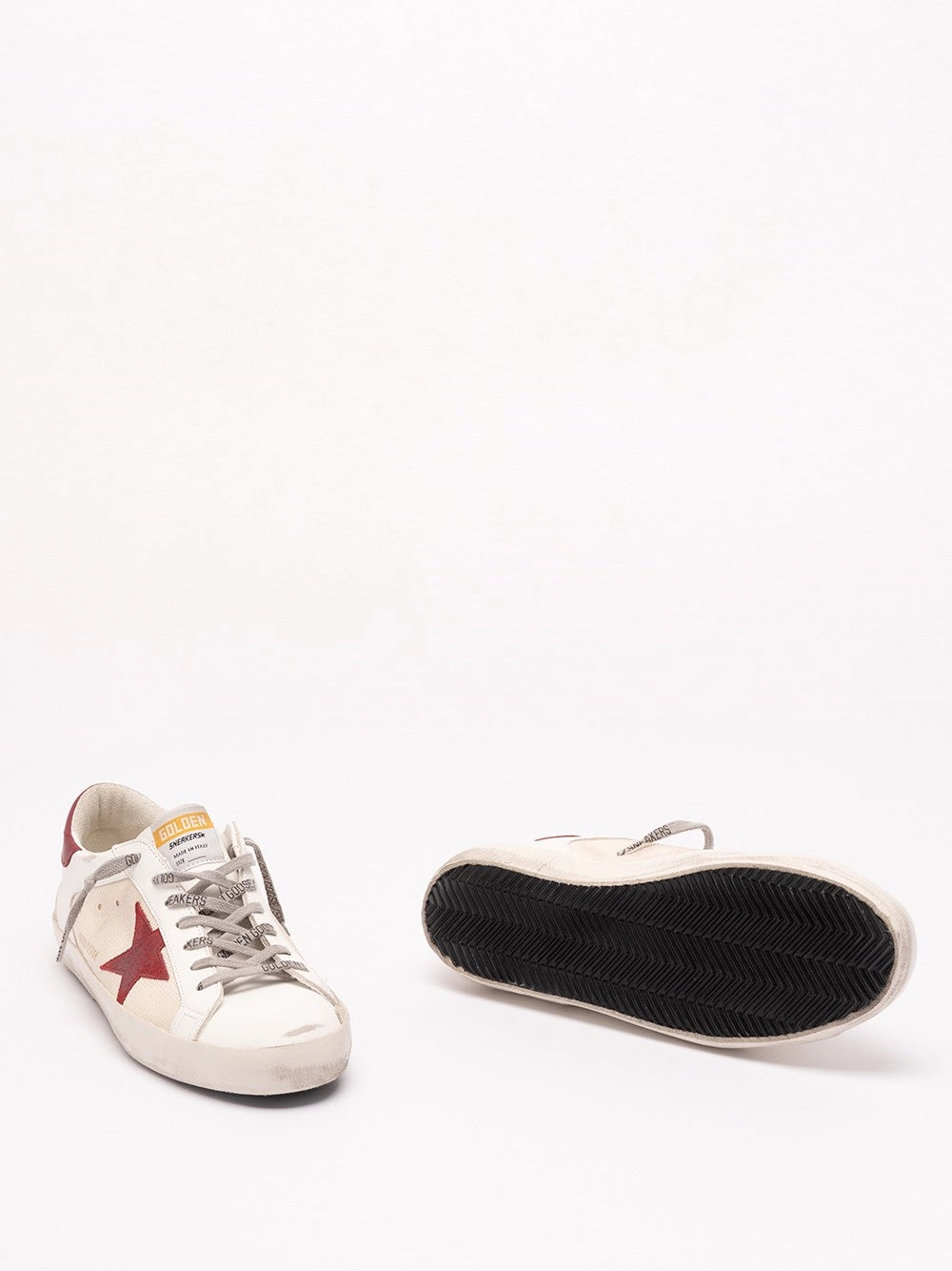 Golden Goose Men `Super-Star` Sneakers