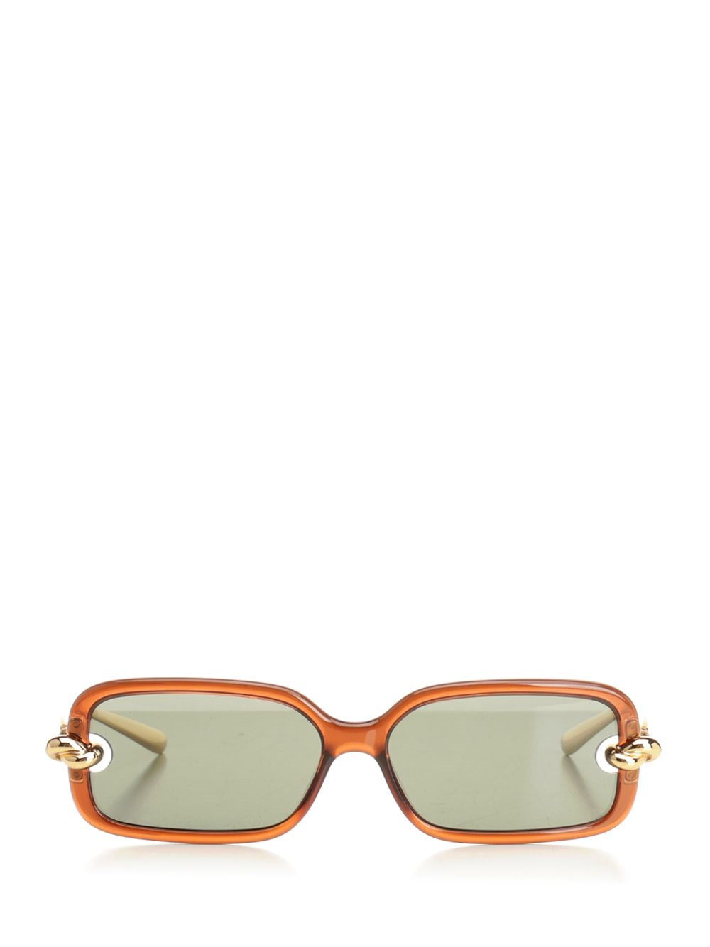 Bottega Veneta Women Rectangular "Knot" Sunglasses