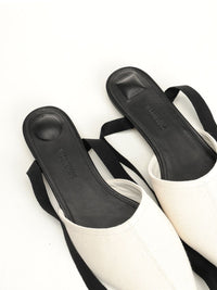 Jacquemus Women Canvas Espadrille Mules