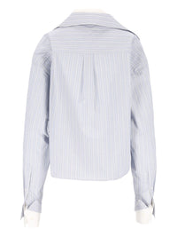 Acne Studios Women Layered Striped Shirt