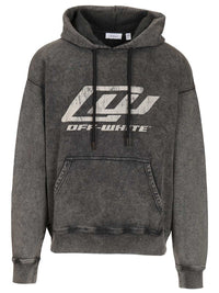 Off-White Men Racing Skate Hoodie