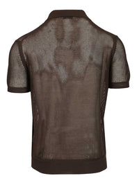 Tom Ford Men Knitted Polo Shirt